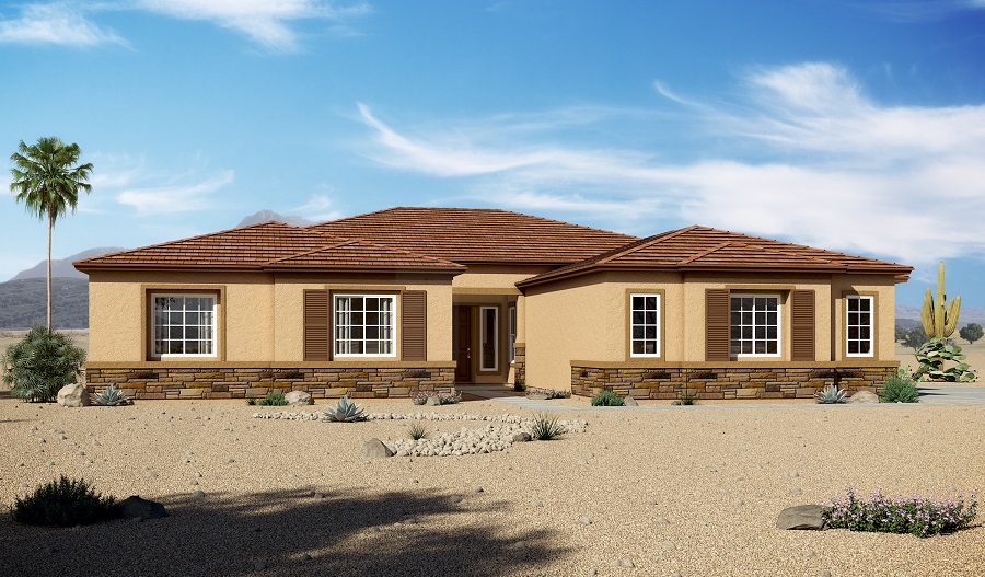 Exterior C of the Rocco floor plan