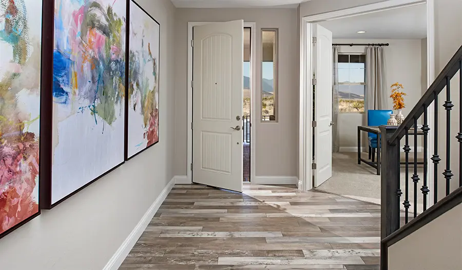 Entry way of the Sage floor plan