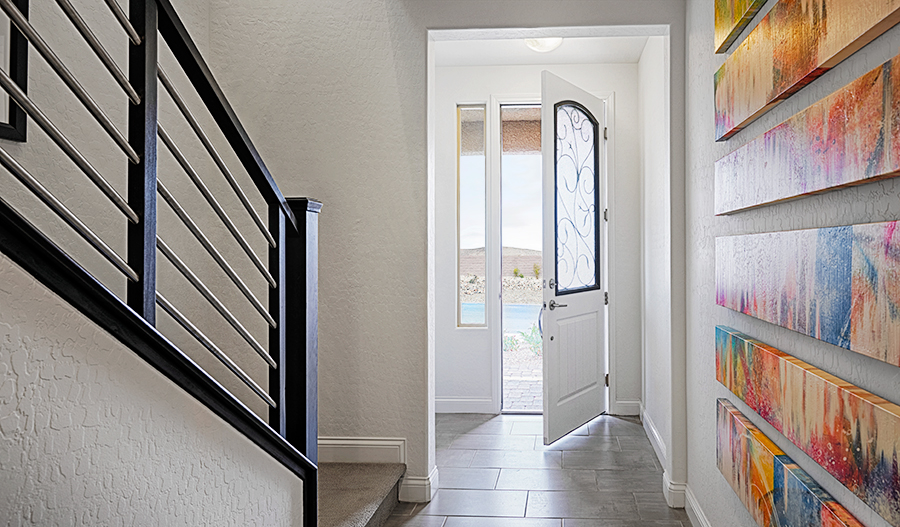 Entry way in the Lawson/Birch floor plan