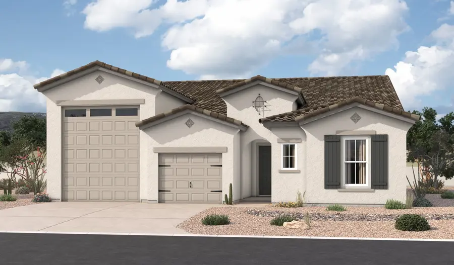 The Deacon Elevation A Elevation A of the Deacon floor plan