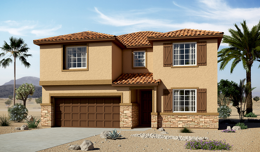 Coronado floor plan at Coleburn at Highland Hills