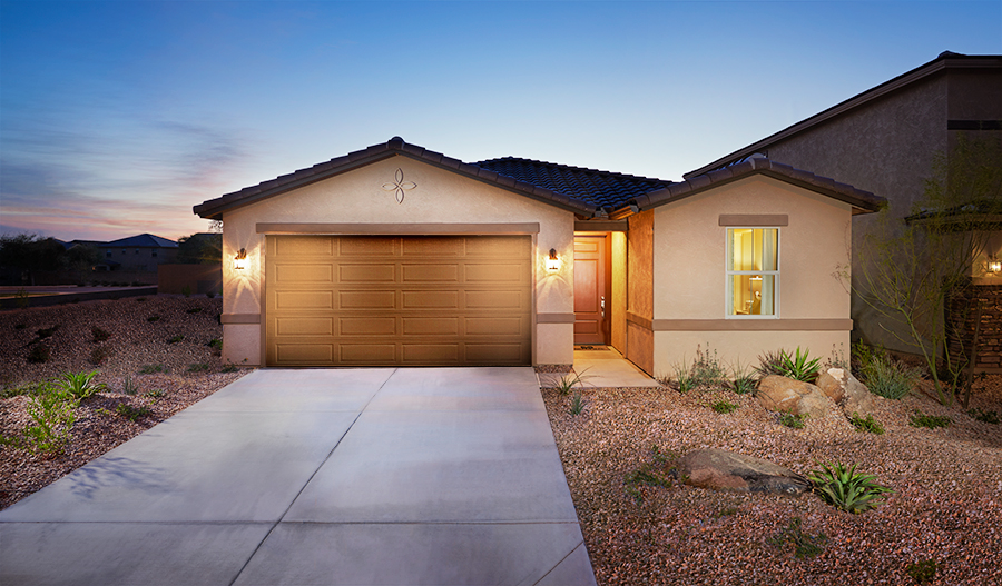 Exterior of the Peridot floor plan