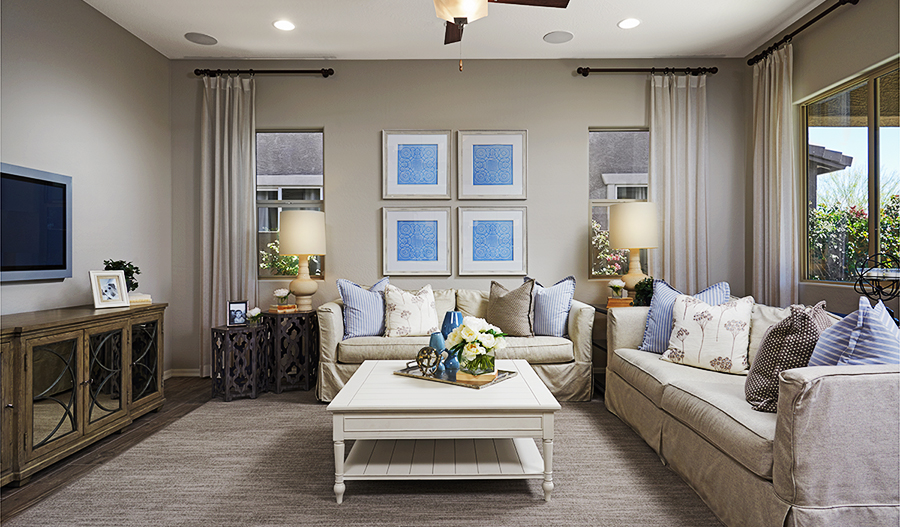 New Houses at Villas at Montana Vista Mesa Community Richmond