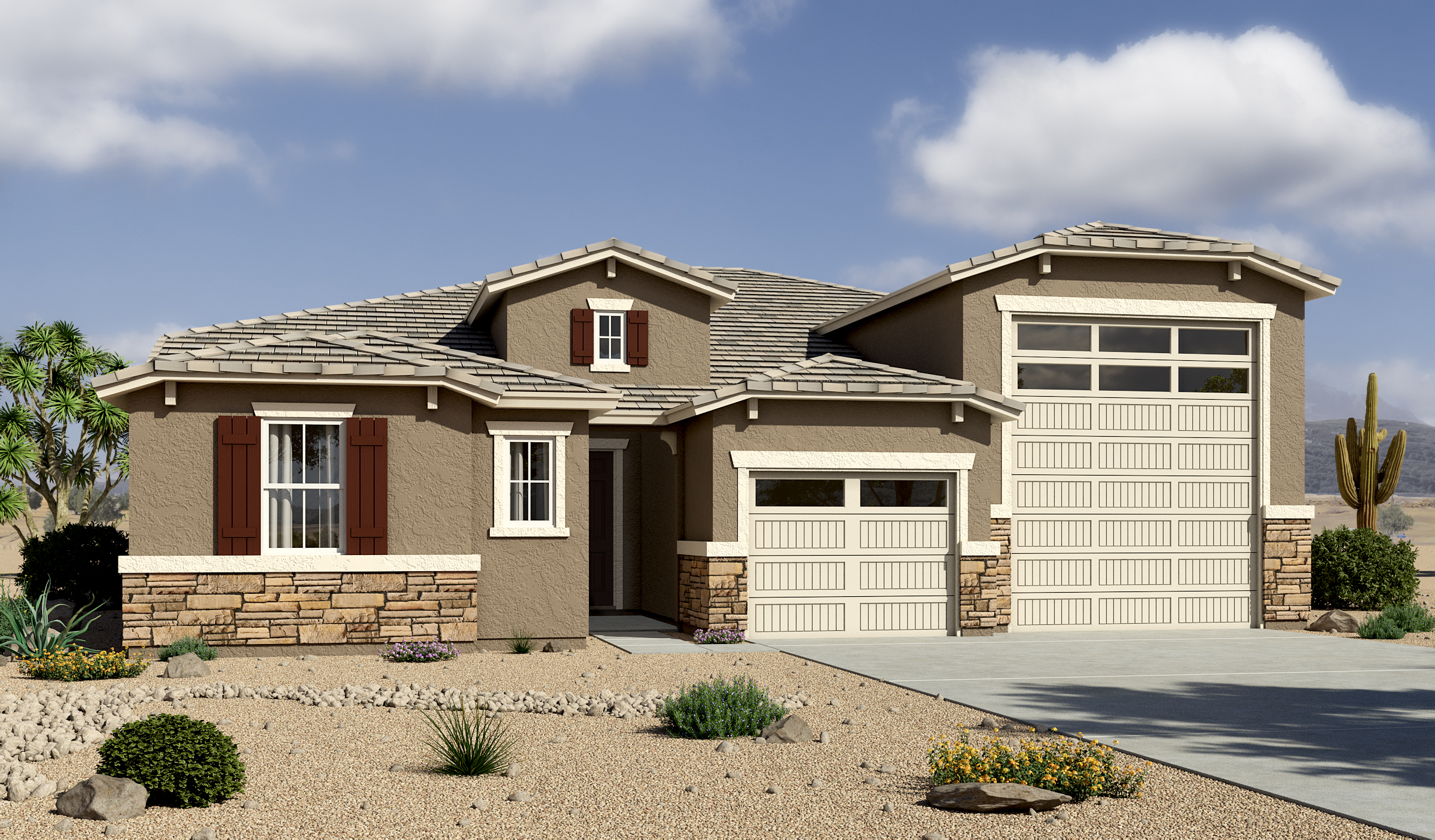 Deacon floor plan at Tuscano Richmond American Homes