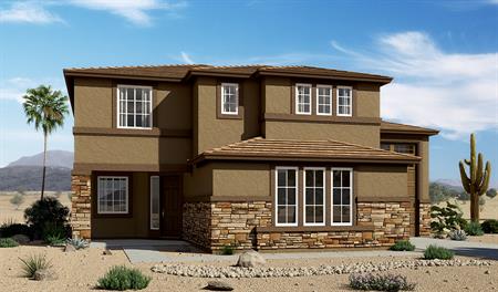 Exterior C of Pearce floor plan