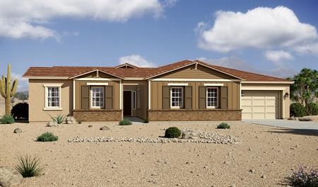 Exterior B of Raven floor plan