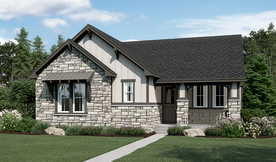 Graham floor plan at Peakview Village Richmond American Homes