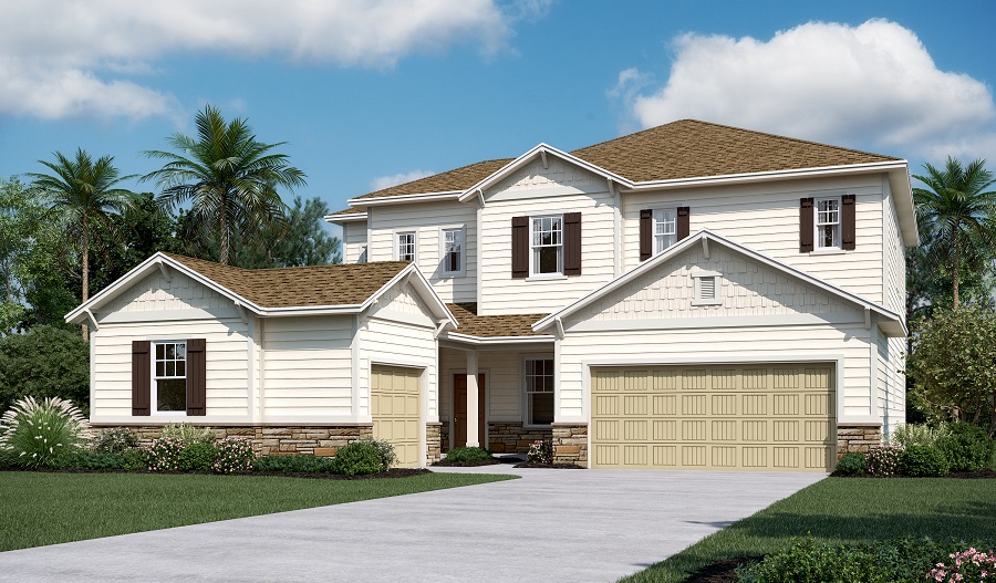 Simple American Home Exteriors with Simple Decor