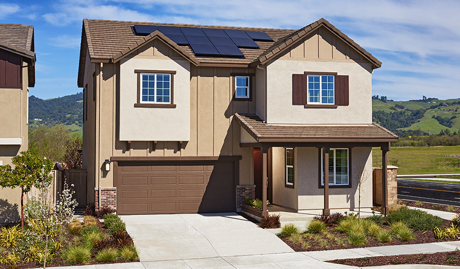 Sandoval floor plan at Mulberry at University District Richmond American Homes