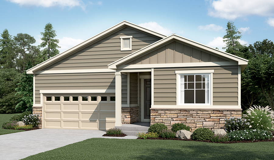 Onyx floor plan at East Quincy Highlands Richmond American Homes