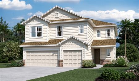 Exterior L of the Yorktown floor plan