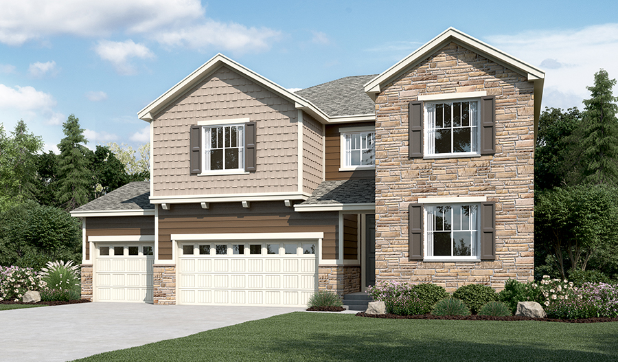 Coronado floor plan at Forest Trace Richmond American Homes