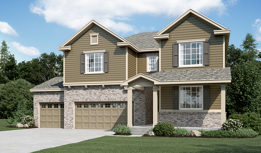 Coronado floor plan at Forest Trace Richmond American Homes