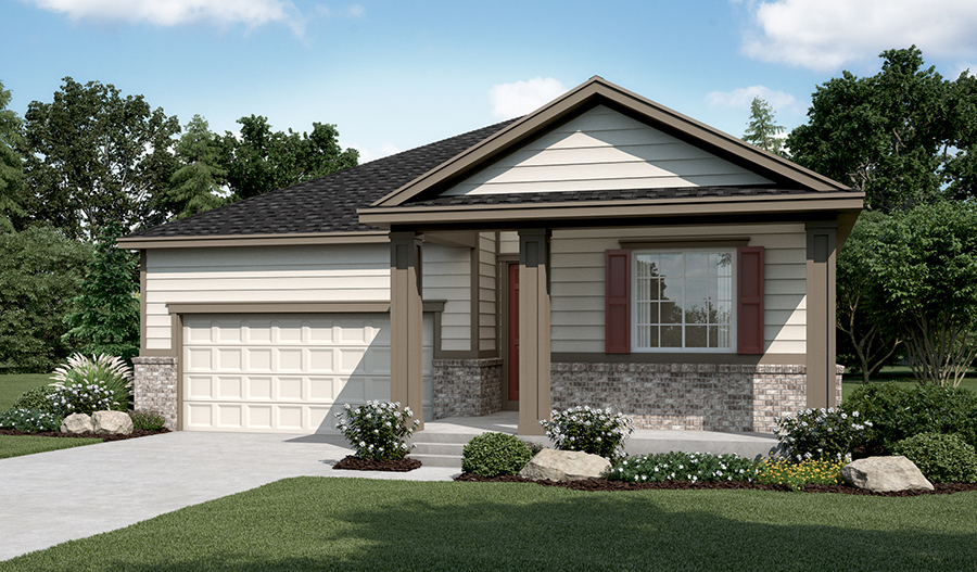 Arlington floor plan at Wyndham Hill Richmond American Homes