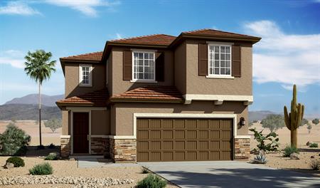 Exterior C of the Layla floor plan
