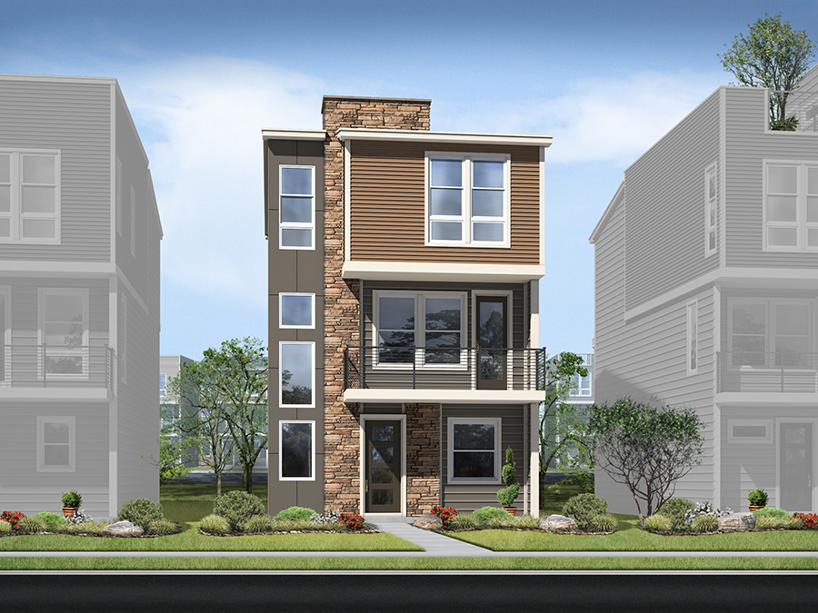 Tribeca floor plan at Cityscapes at The Views Richmond American Homes