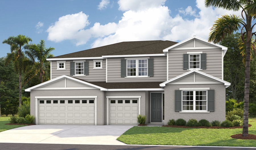 The Dayton Elevation A Elevation A of the Dayton floor plan