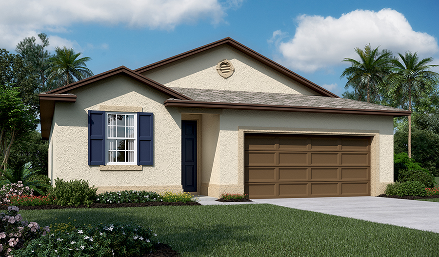 Ruby II floor plan at Seasons at Westerly Richmond American Homes