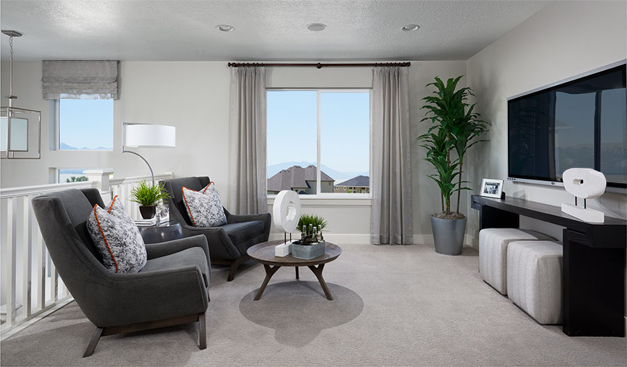 The Bedford Loft in the Bedford floor plan