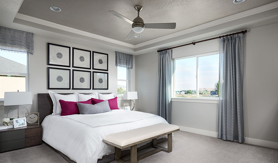 The Bedford Owner's Bedroom in the Bedford floor plan