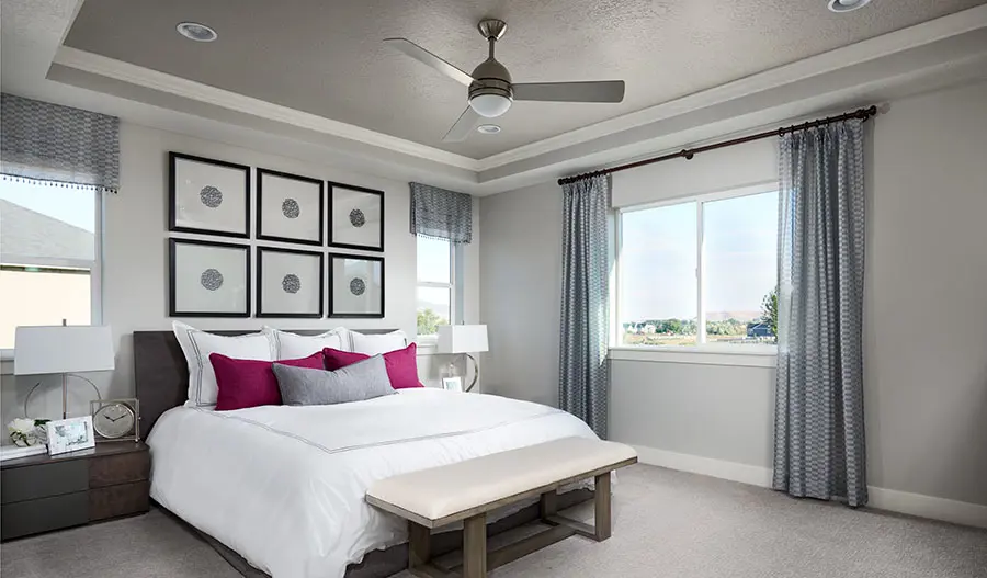 Owner's Bedroom in the Bedford floor plan