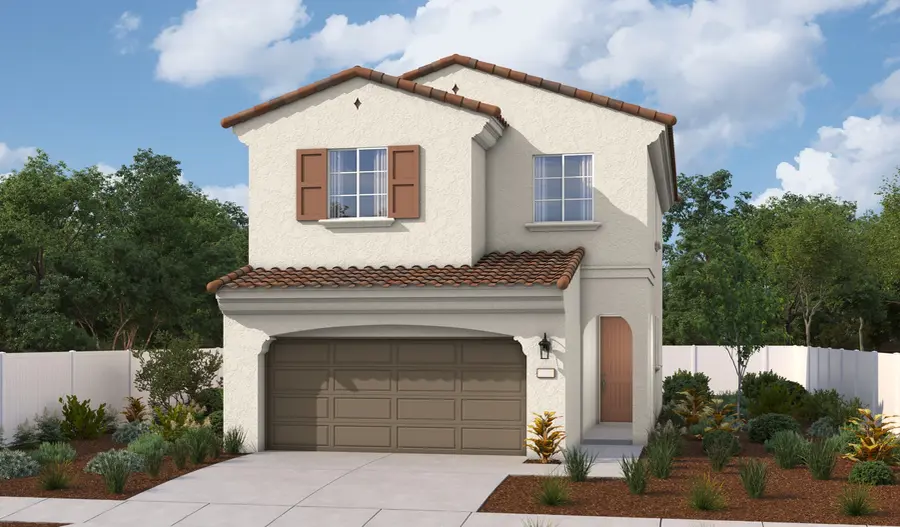 beautiful two-story home in California
