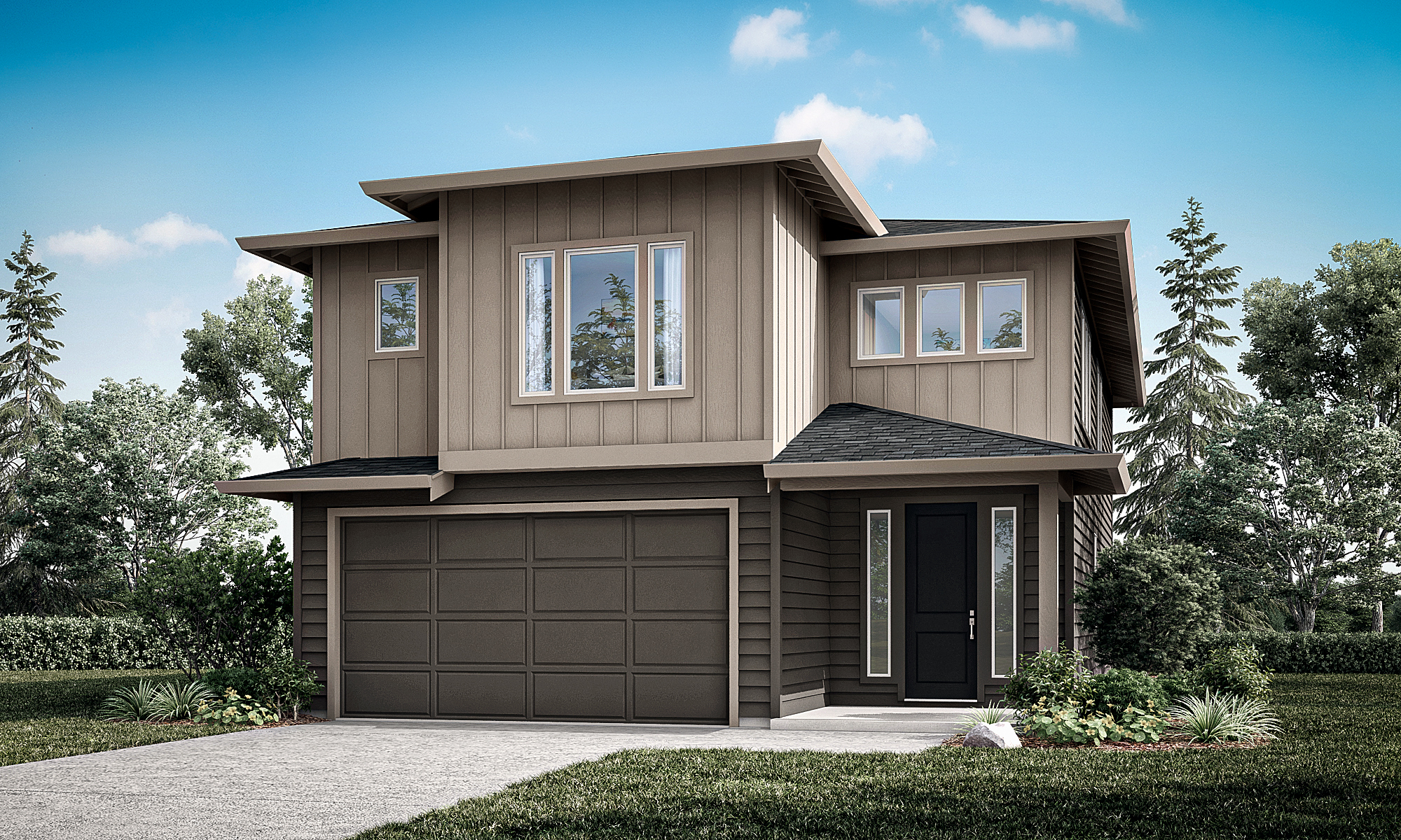 Elevation B of the 2336 floor plan