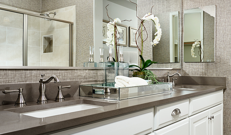 Owner's Bathroom Owner's bathroom of the Allman floor plan