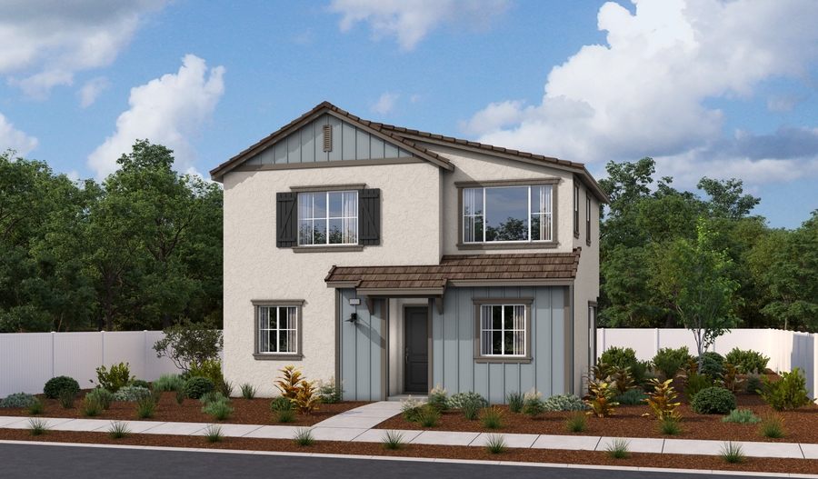Elevation C of the Newland floor plan