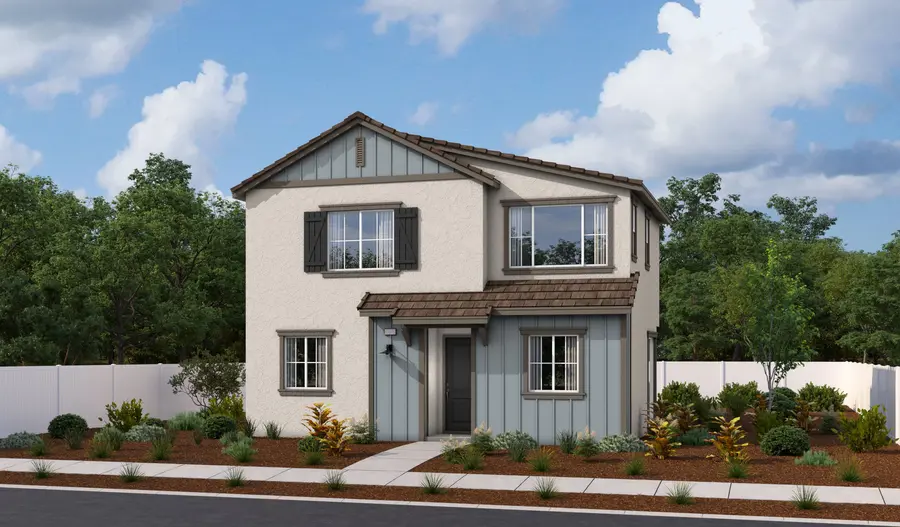 exterior of a handsome new home