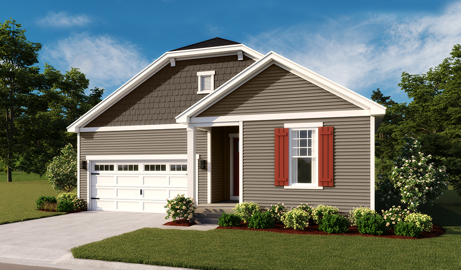 Elevation B of the Onyx floor plan