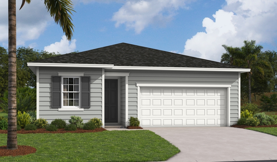 Elevation K of the Ruby floor plan
