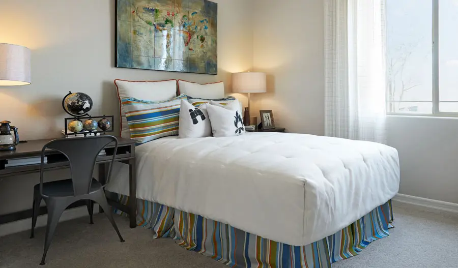 Bedroom in the Stephen floor plan