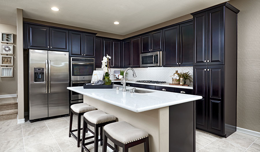 Kitchen in the Boxwood floor plan