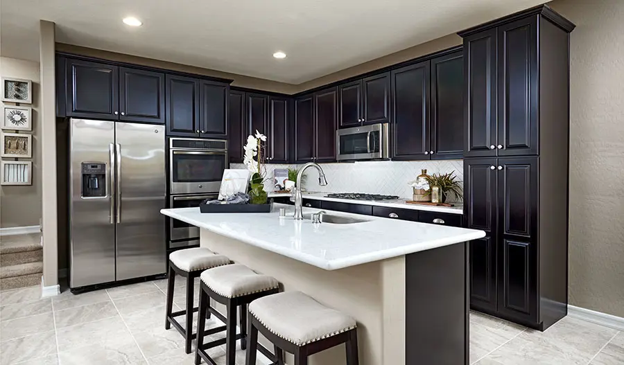 Kitchen in the Boxwood floor plan