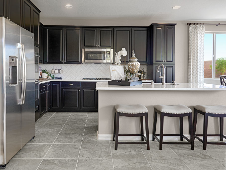 Kitchen in the Boxwood floor plan
