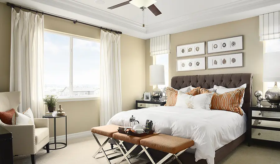 Primary Bedroom Owner's bedroom in the Dillon II floor plan