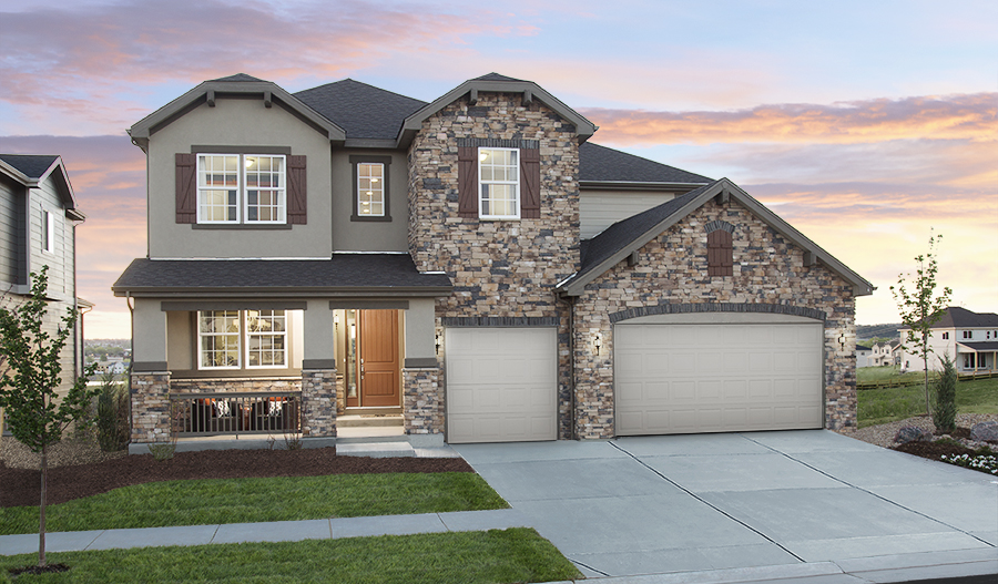Dillon Ii Floor Plan At Buffalo Grass At Homestead At Crystal Valley Richmond American Homes