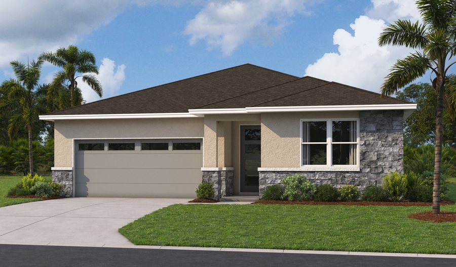 The Ashwood Master Elevation M Master Elevation M of the Ashwood floor plan