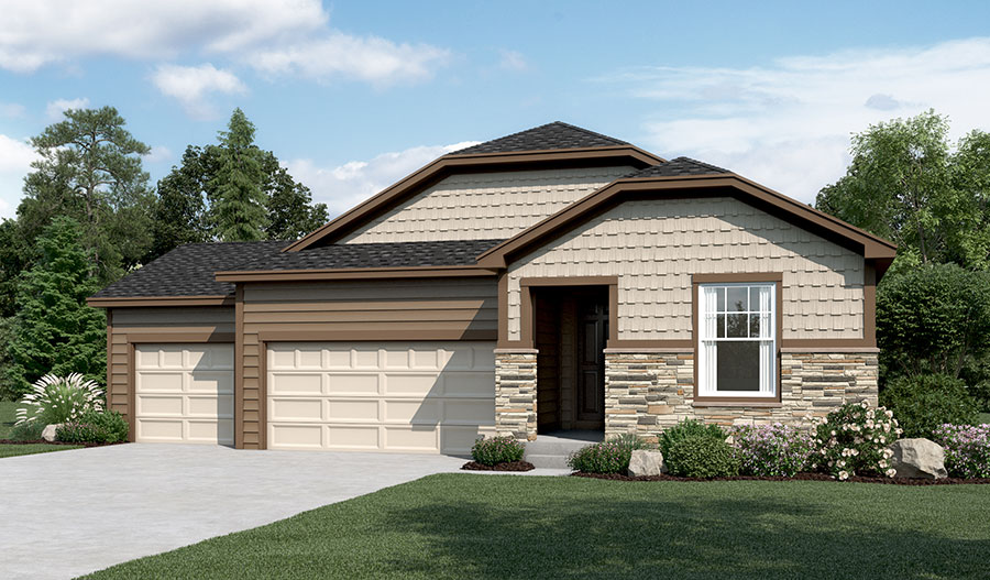Onyx floor plan at Paint Brush Hills Richmond American Homes