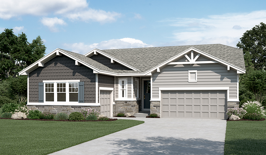 Decker floor plan at Hillcrest at Southshore Richmond American Homes