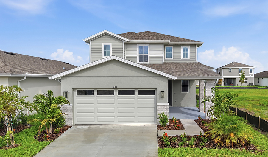 Exterior of the Palm floor plan