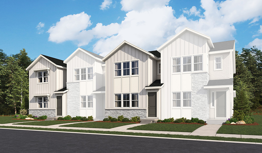 Elevation A of the Silverbell floor plan