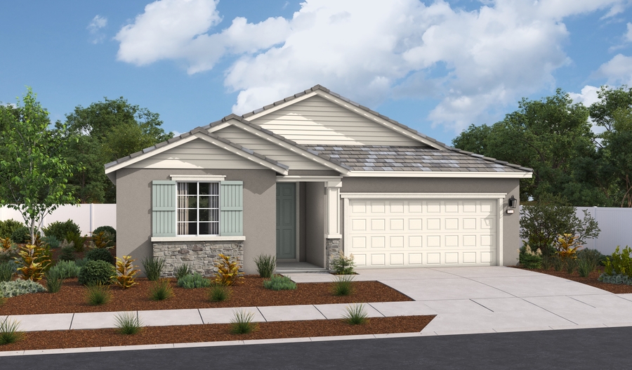 Elevation A of the Alexandrite floor plan