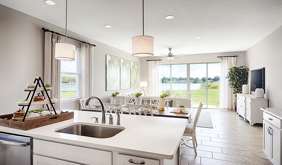 Kitchen of the Peridot floor plan