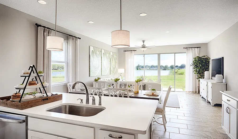 Kitchen of the Peridot floor plan