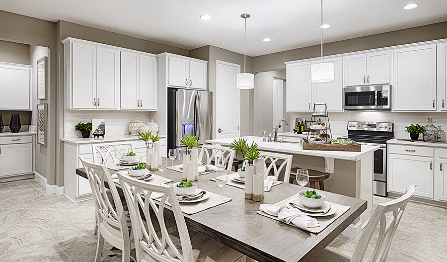 Kitchen of the Peridot floor plan