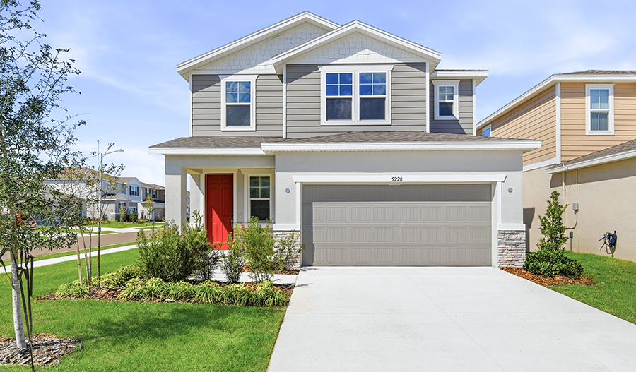 Exterior Exterior of the Lynwood floor plan