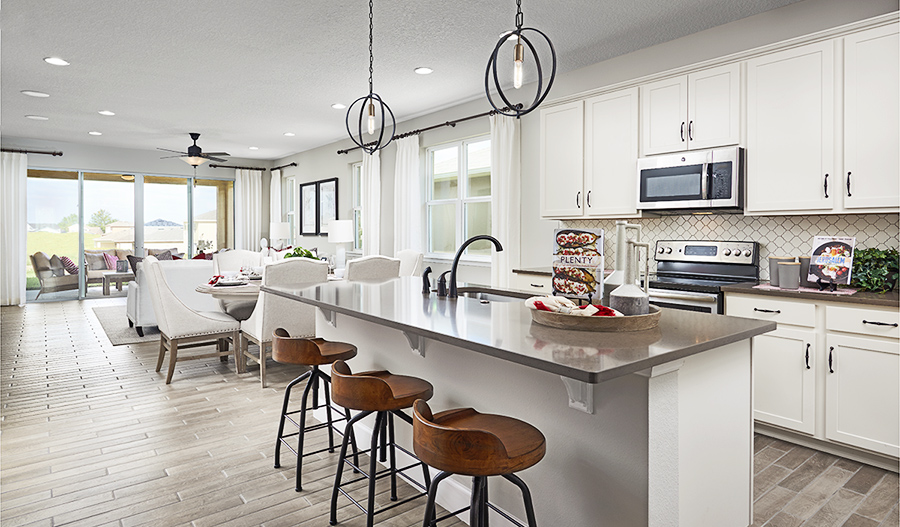 Kitchen of the Ruby floor plan