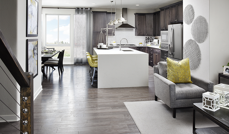 Kitchen in the Greenwich floor plan